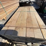 Ca. 133x Ipé hardhouten planken fijnbezaagd , 27x130mm, lengte 185cm